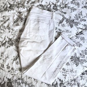 Gap white jeans (straight cut)